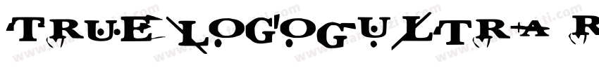 TrueLogoG-Ultra Regu字体转换